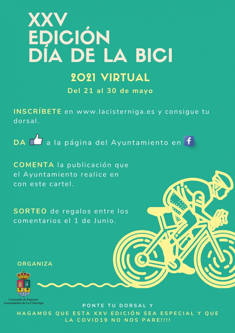 XXV DIA DE LA BICI  - Inscríbete