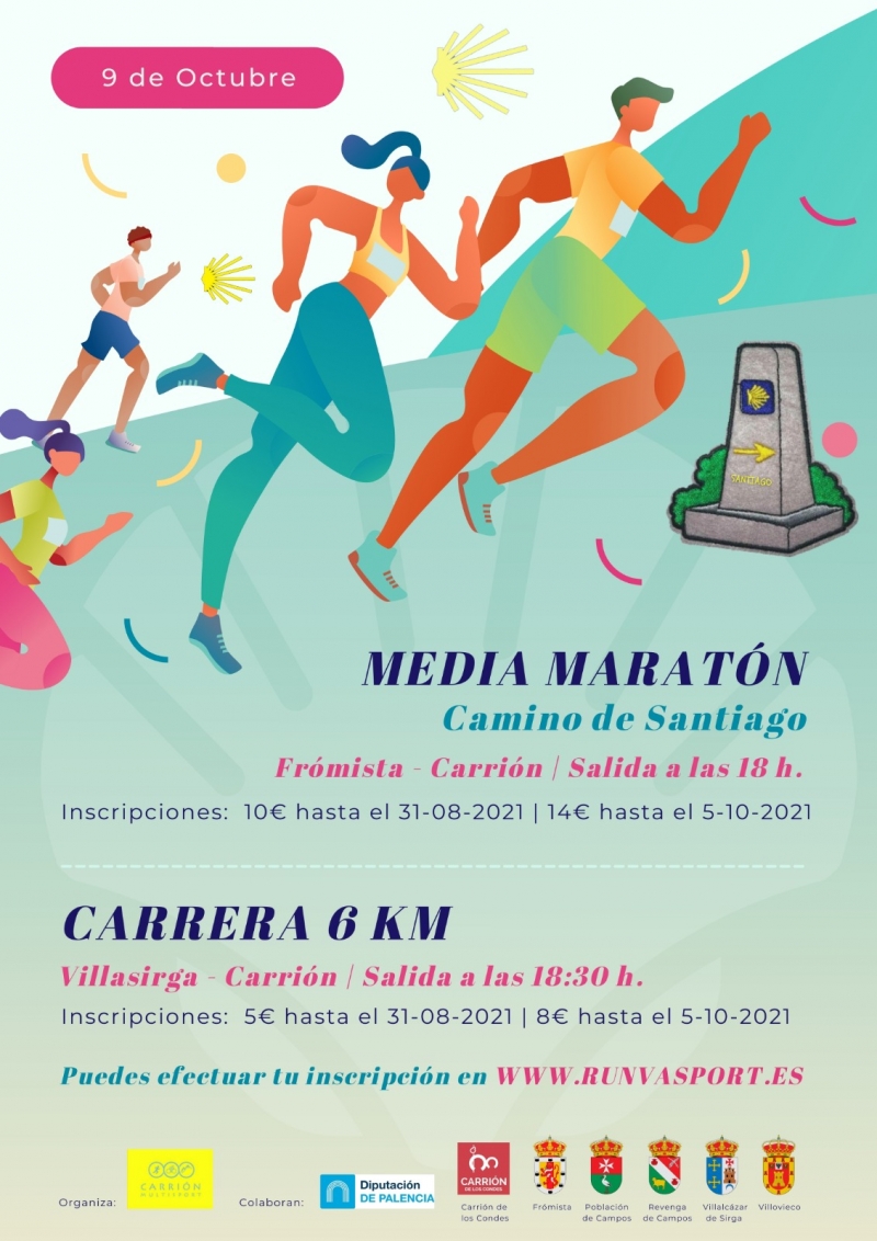 MEDIA MARATÓN CAMINO DE SANTIAGO - Inscríbete