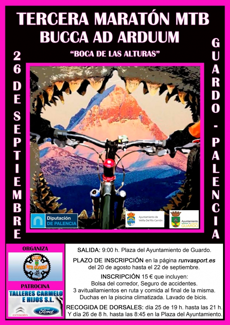 III RUTA BUCCA AD ARDUUM  - Inscreva-se