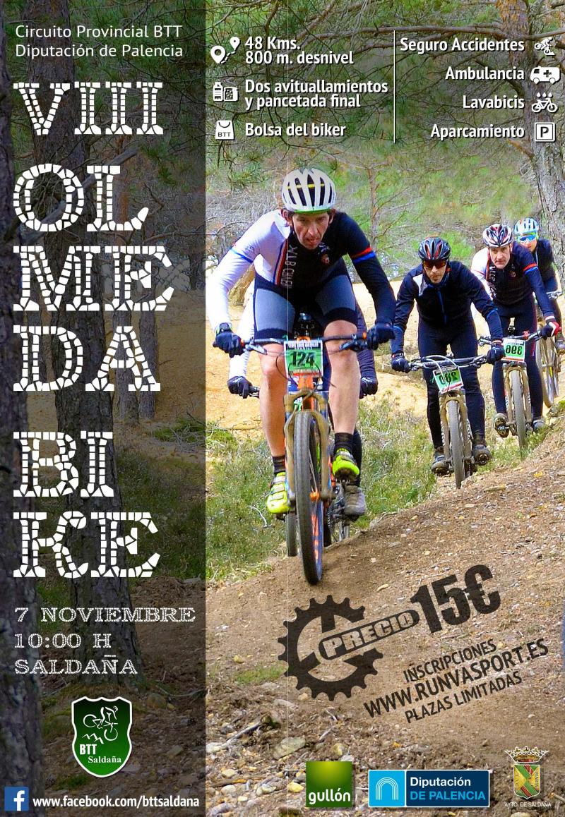 OLMEDA BIKE SALDAÑA 2021 - Inscríbete