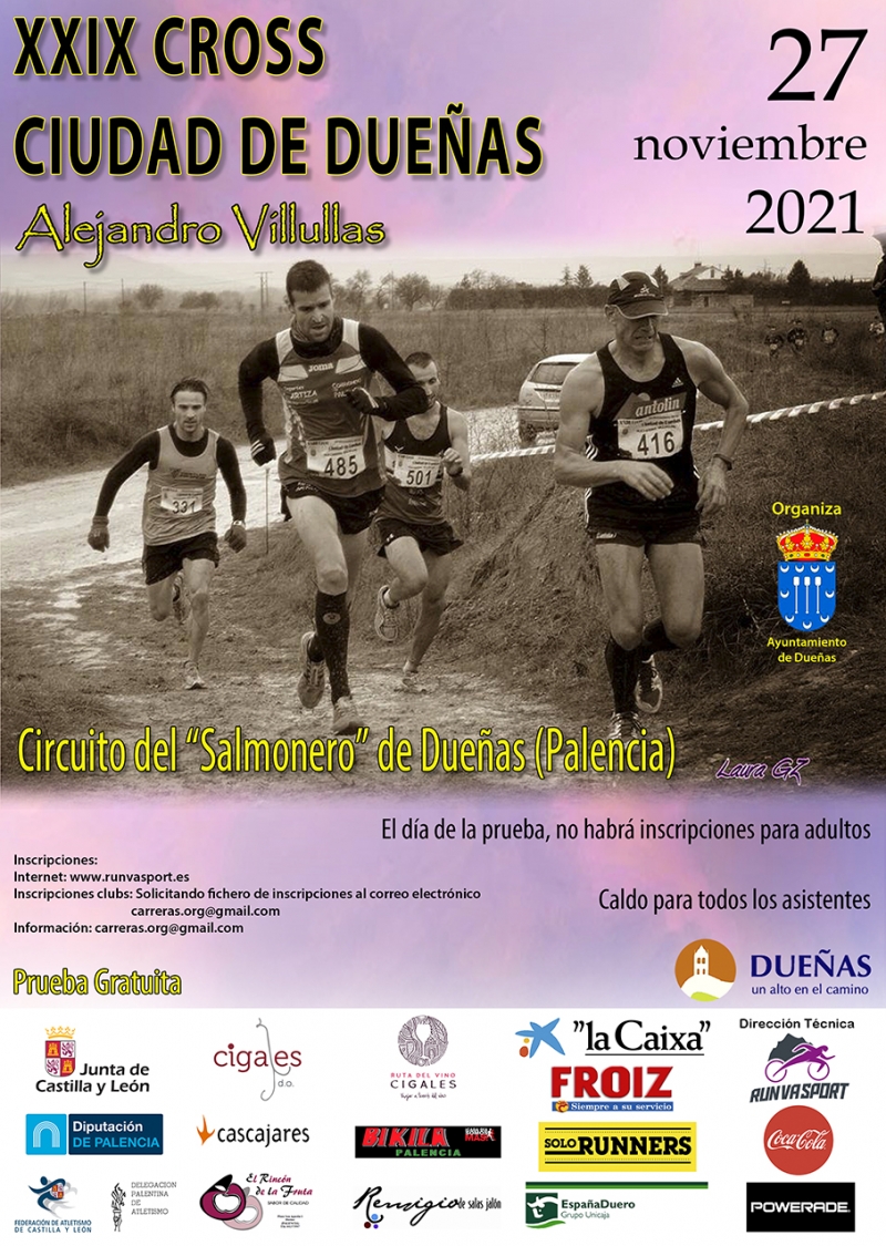 XXIX CROSS CIUDAD DE DUEÑAS - Inscríbete