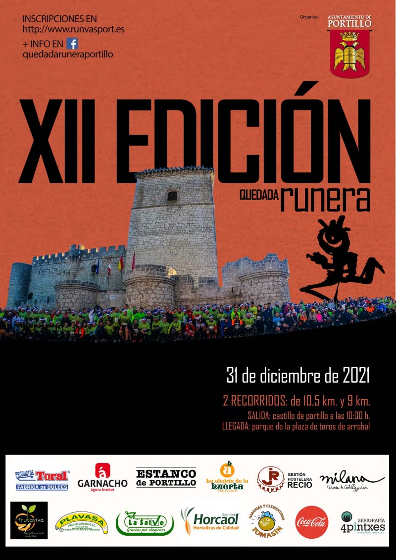 12º QUEDADA RUNERA PORTILLO - Inscríbete