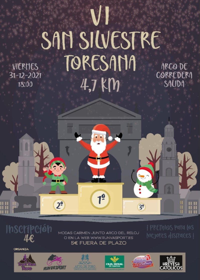 VI SAN SILVESTRE TORESANA - Inscríbete