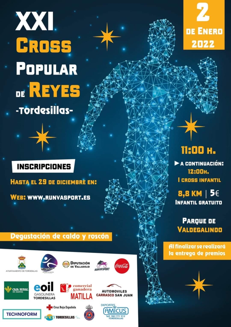 XX CROSS POPULAR DE REYES DE TORDESILLAS - Inscríbete