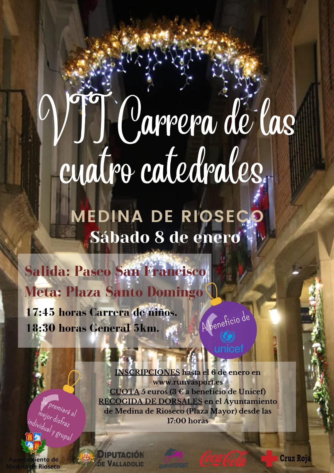 VII CARRERA DE LAS CUATRO CATEDRALES MEDINA DE RIOSECO - Inscríbete