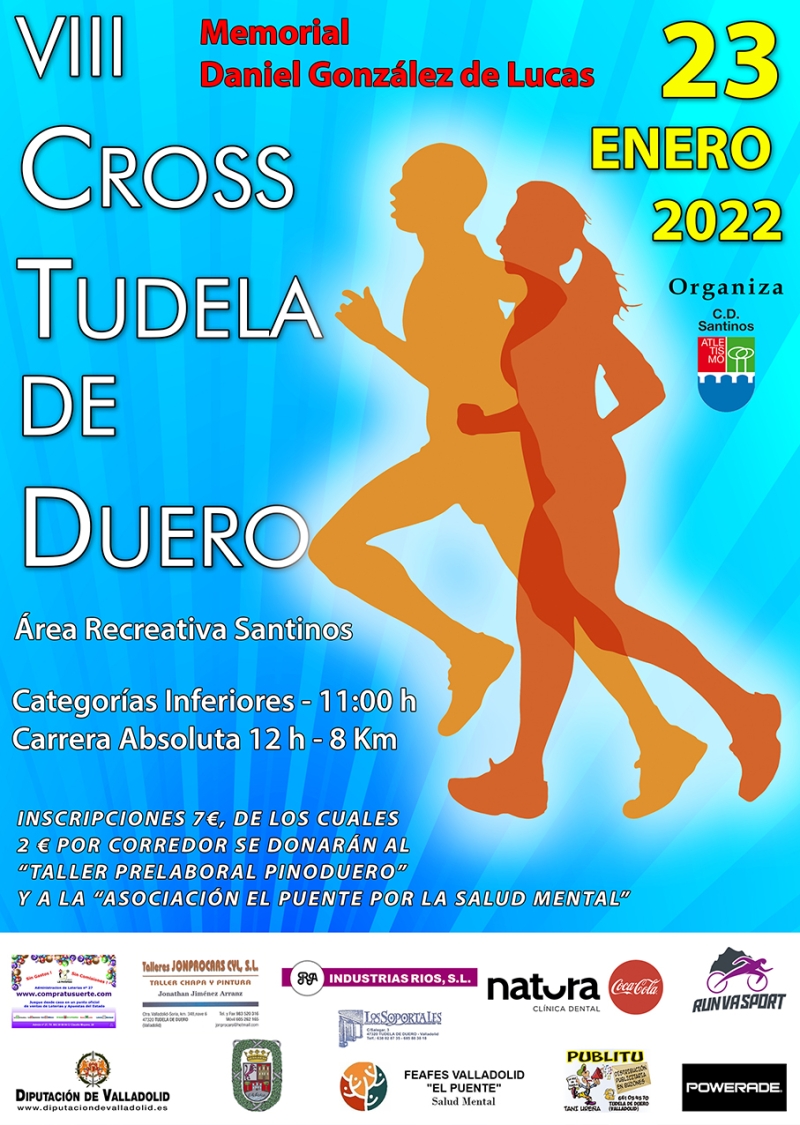 VIII CROSS TUDELA DE DUERO MEMORIAL DANIEL GONZÁLEZ DE LUCAS - Inscríbete