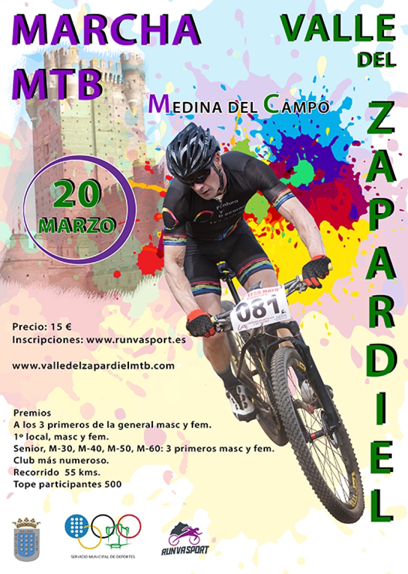 MARCHA MTB VALLE DE ZAPARDIEL - Inscríbete