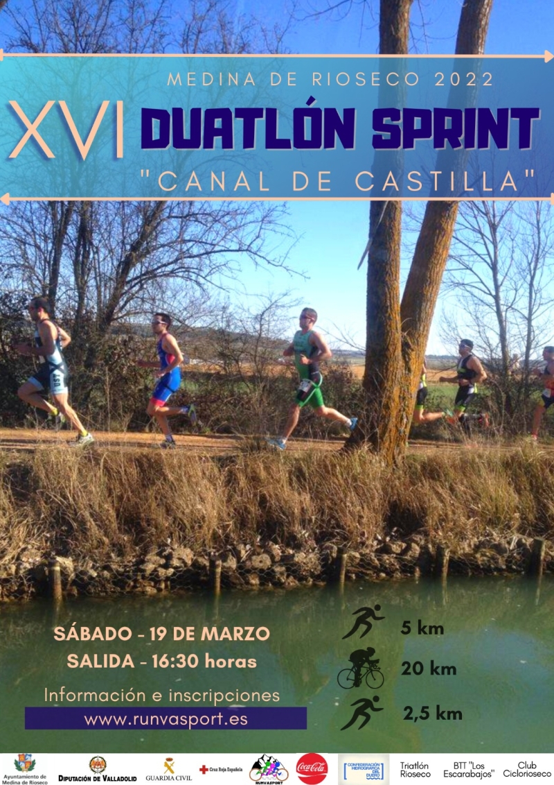 16 DUATLÓN CANAL DE CASTILLA 2022 - Inskriba zaitez