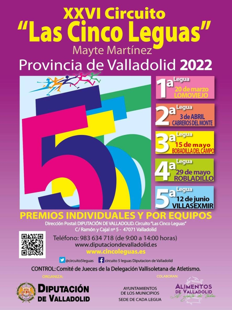 CABREROS DEL MONTE  _XXVI CIRCUITO LAS CINCO LEGUAS  - Inscríbete