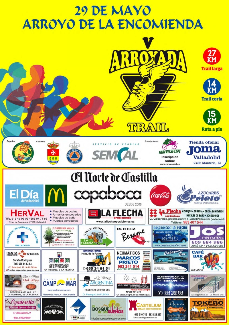 5ª EDICION ARROYADA TRAIL - Inscríbete
