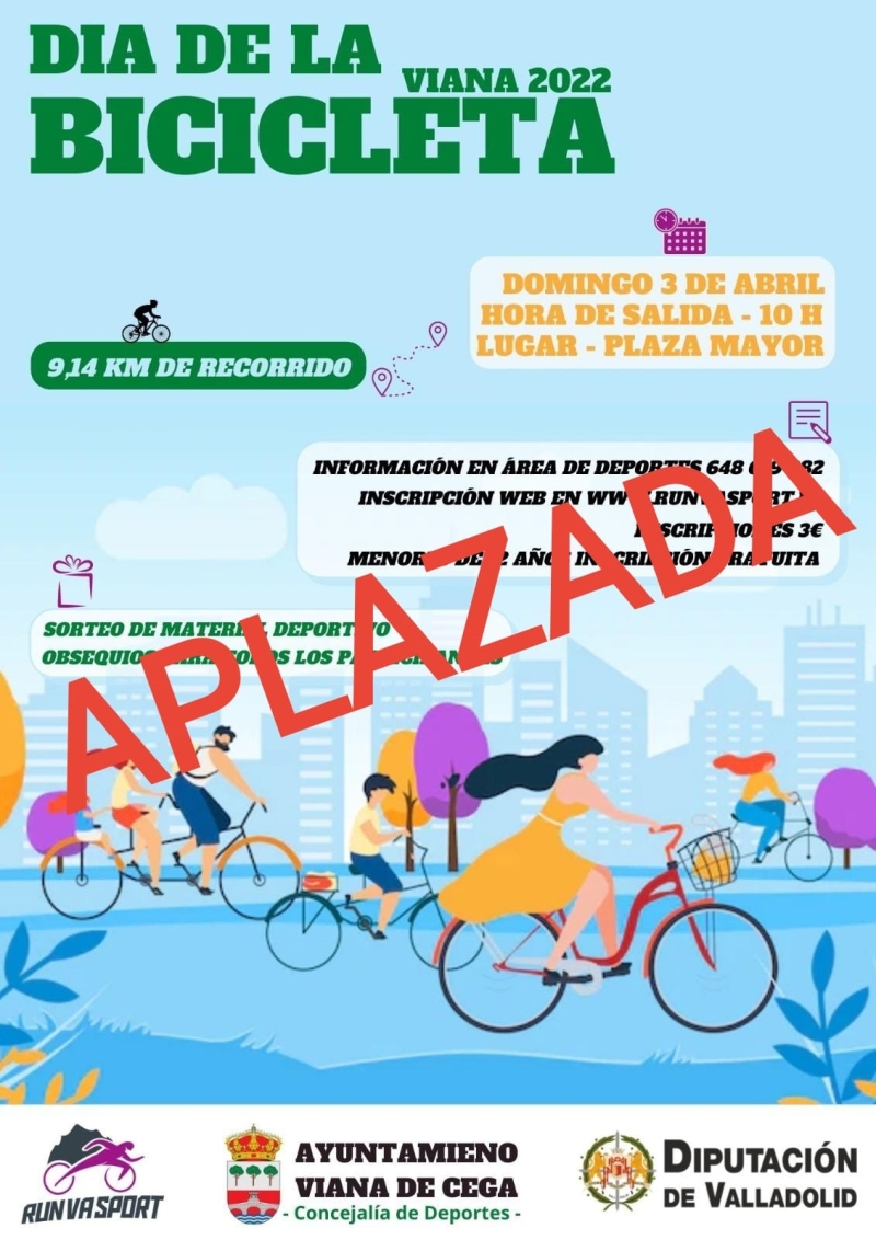 DIA DE LA BICI VIANA DE CEGA 2022 - Inscriu-te