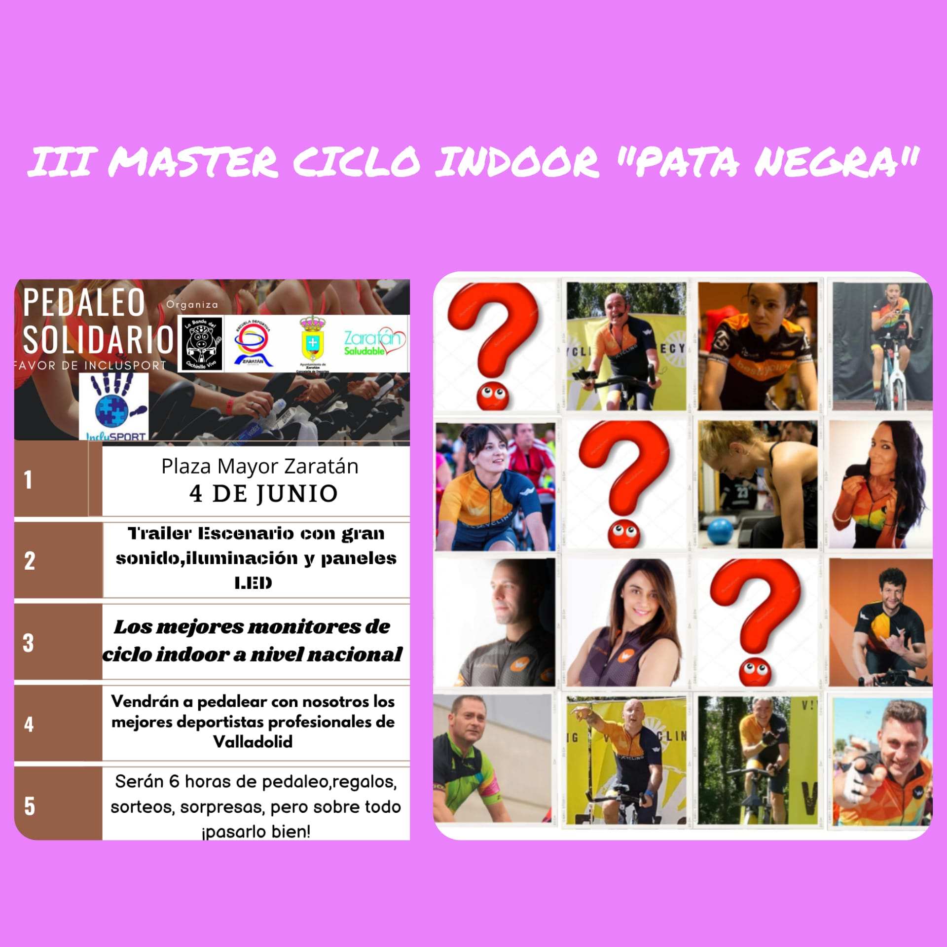 III MASTER CICLO INDOOR PATA NEGRA - Inscríbete