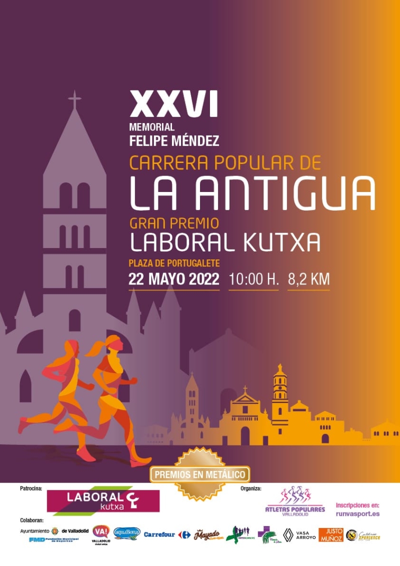 XXVI CARRERA POPULAR DE LA ANTIGUA - Inscríbete