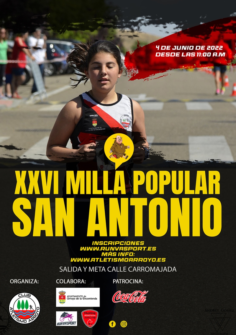 XXVI MILLA POPULAR SAN ANTONIO - Inscríbete