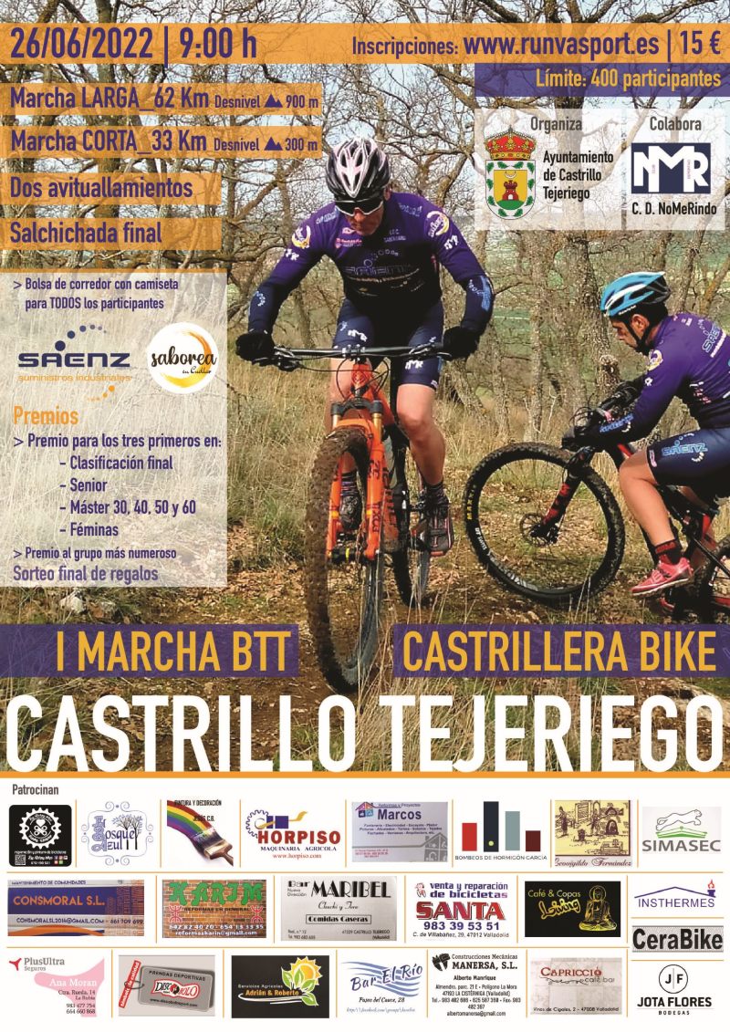 I MARCHA BTT CASTRILLERA BIKE - Inscríbete