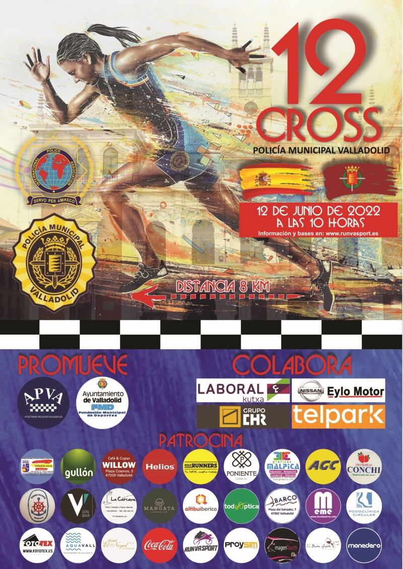 CROSS DE LA POLICIA MUNICIPAL DE VALLADOLID-XII TROFEO IPA - Inscríbete