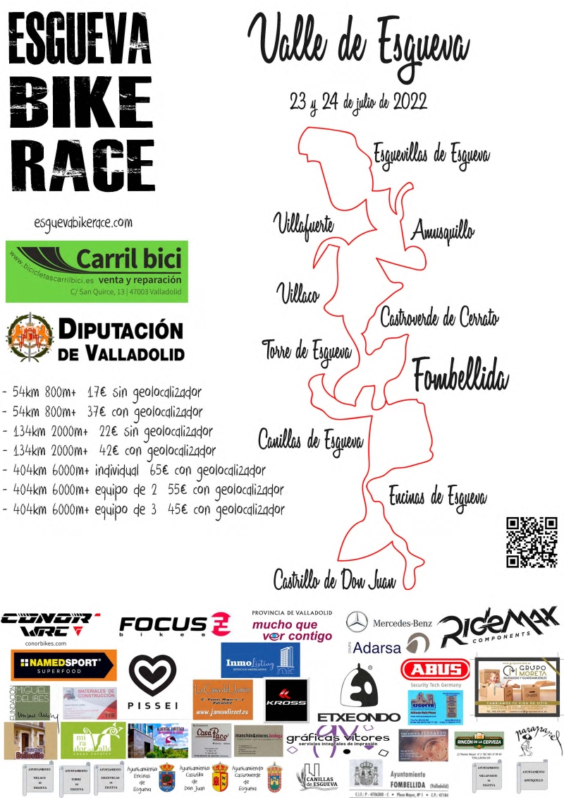 ESGUEVA BIKE RACE 2022 - Register