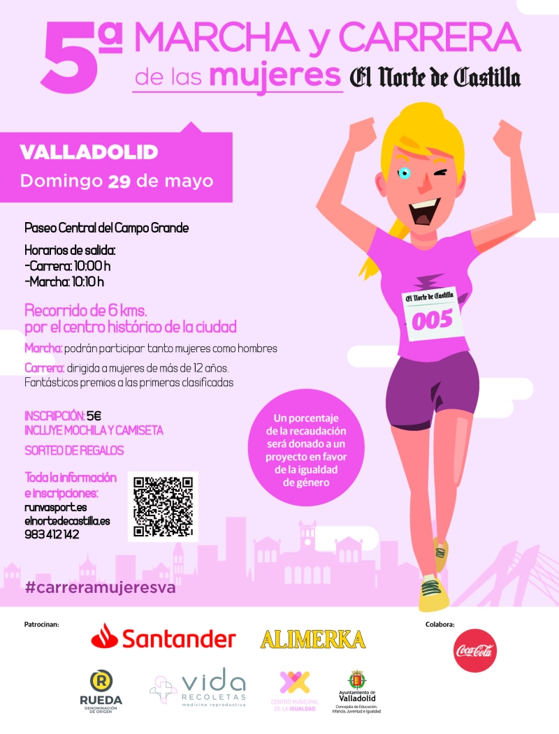 5ª MARCHA Y CARRERA DE LAS MUJERES EL NORTE DE CASTILLA - Inscríbete