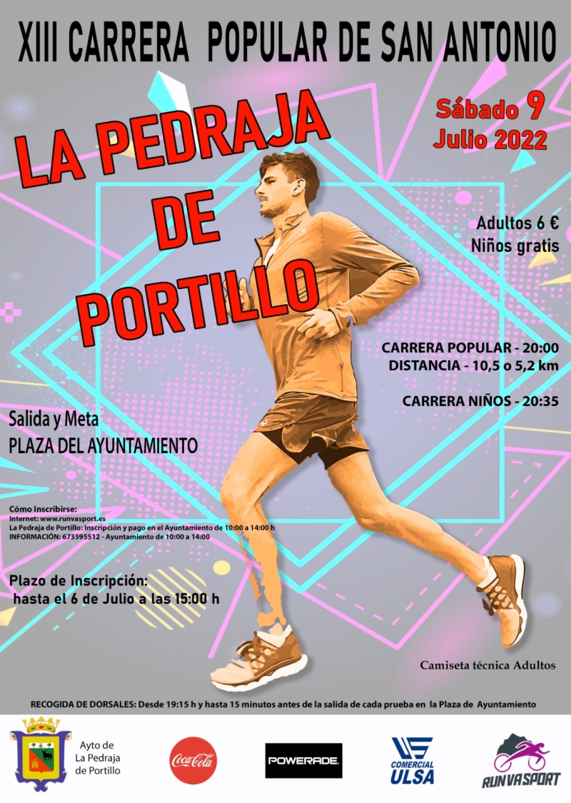 13ª CARRERA POPULAR DE SAN ANTONIO  - Inscríbete