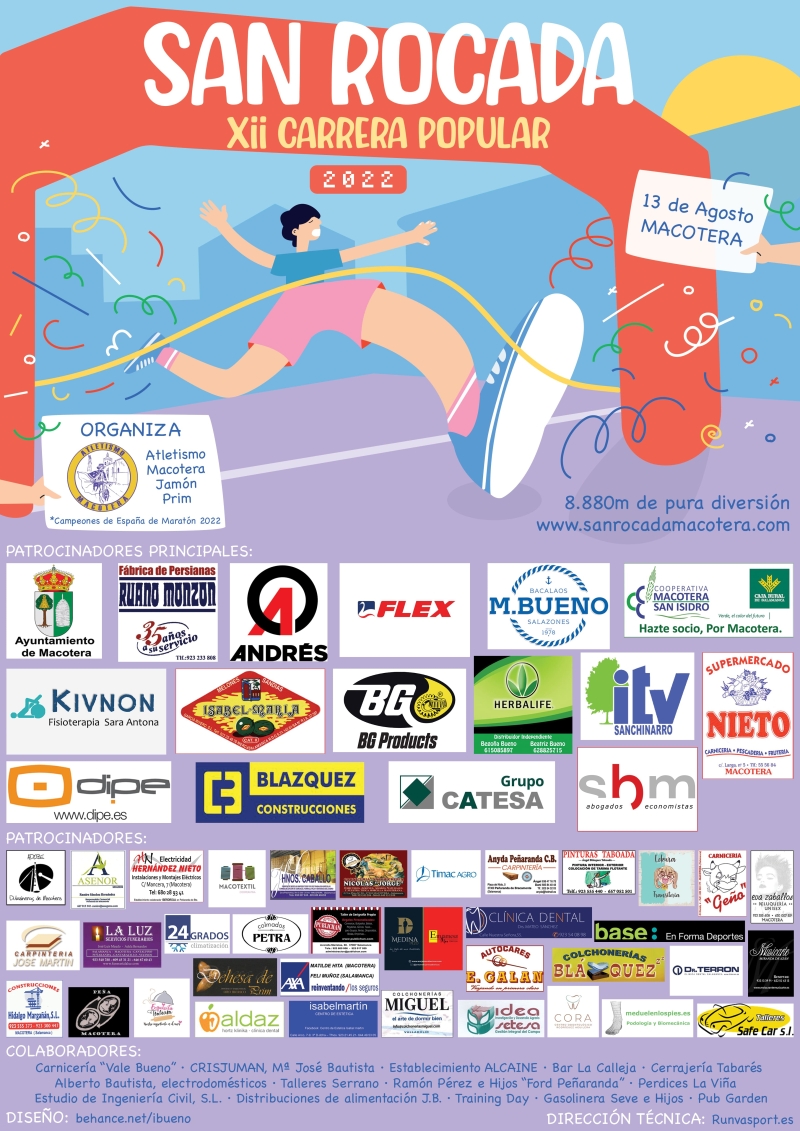 12ª CARRERA POPULAR SAN ROCADA - Inscríbete