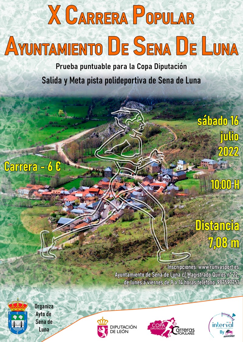 X CARRERA POPULAR AYUNTAMIENTO DE SENA DE LUNA - Inscríbete