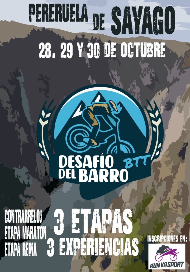 III MARCHA BTT DESAFÍO DEL BARRO POR ETAPAS - Inscríbete