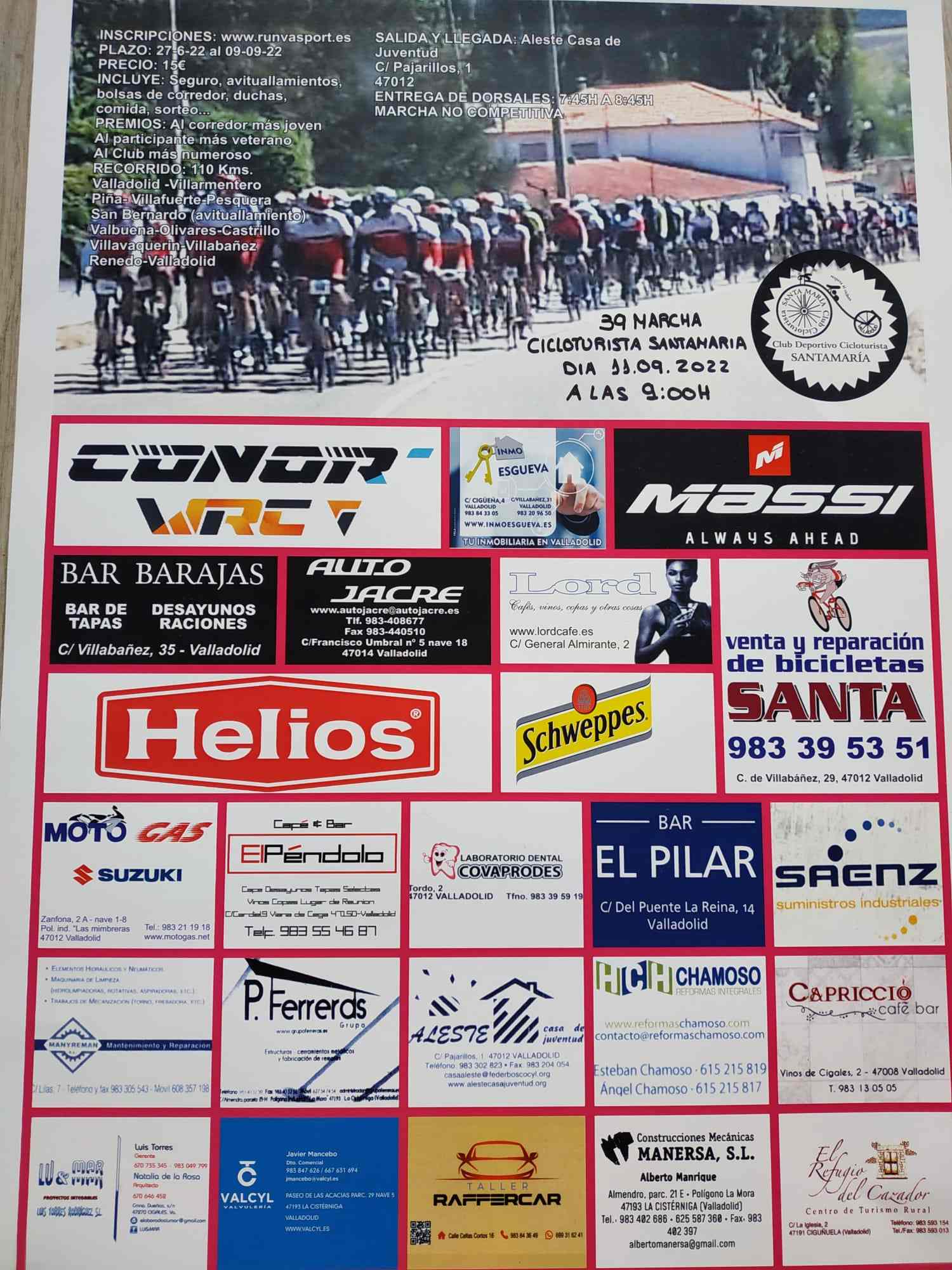 39ª MARCHA CICLOTURISTA 
