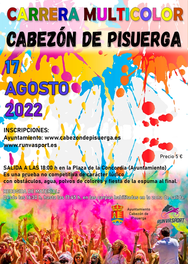 CARRERA MULTICOLOR CABEZÓN DE PISUERGA - Inscriu-te