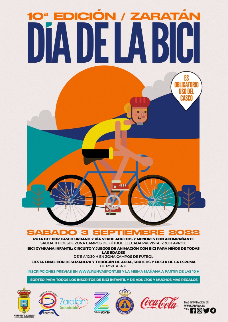 10ª EDICIÓN DÍA DE LA BICI ZARATÁN - Inscríbete