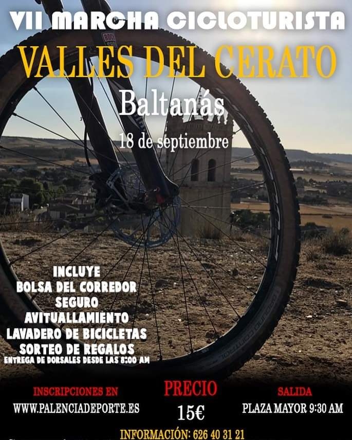 VII RUTA VALLES DEL CERRATO - Inscríbete