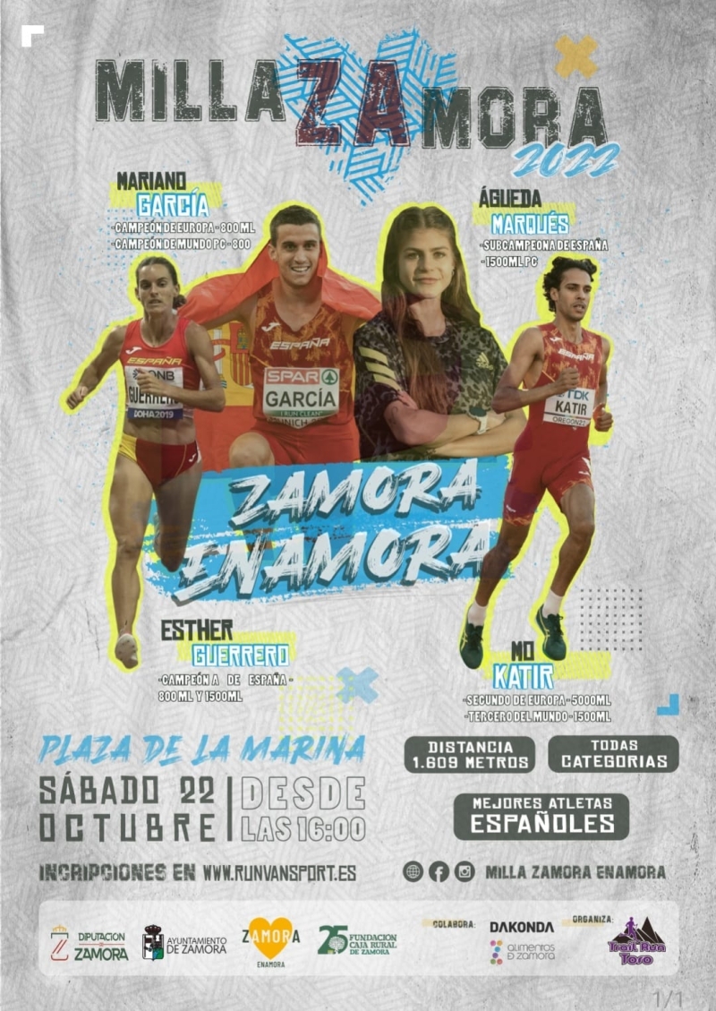MILLA ZAMORA ENAMORA - Inscriu-te