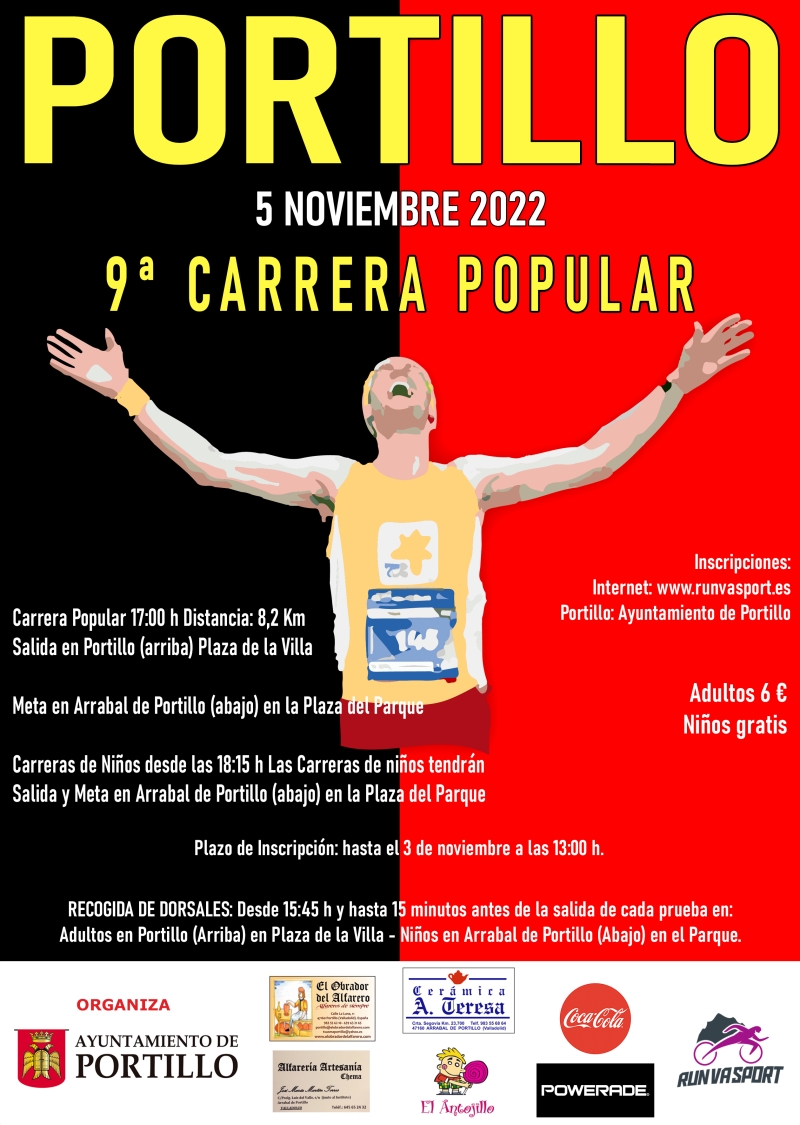 IX CARRERA POPULAR PORTILLO - Inskriba zaitez