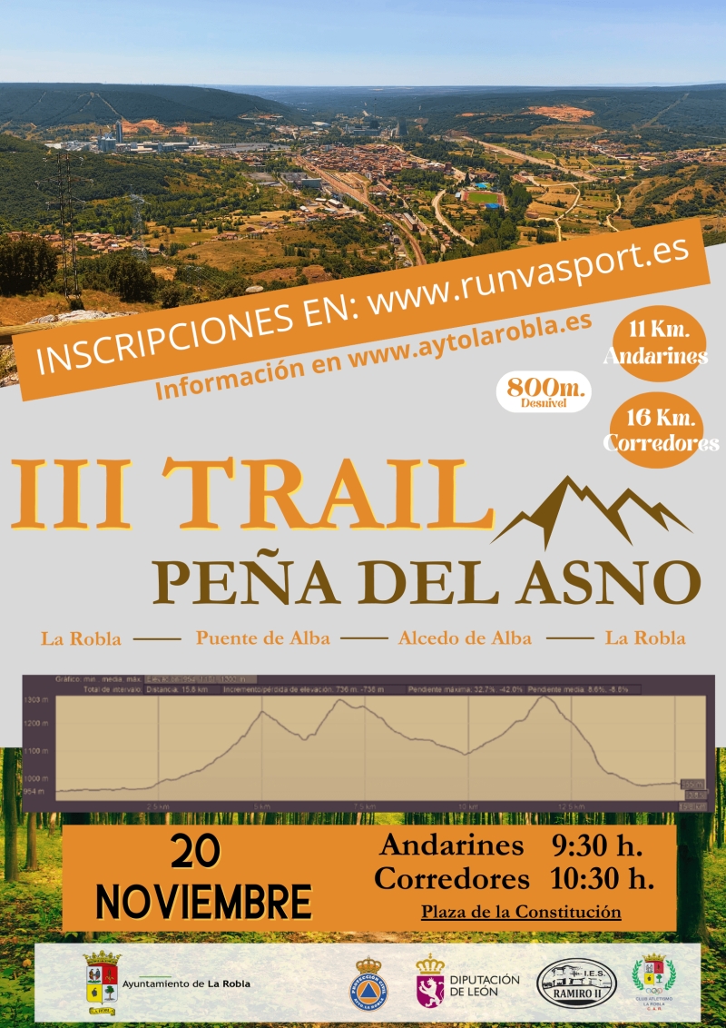 III TRAIL DE MONTAÑA PEÑA DEL ASNO 2022 - Inscríbete