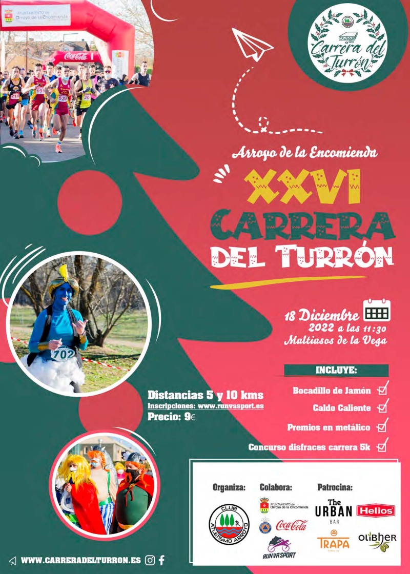 XXVI CARRERA DEL TURRON-ARROYO DE LA ENCOMIENDA - Inscrivez-vous