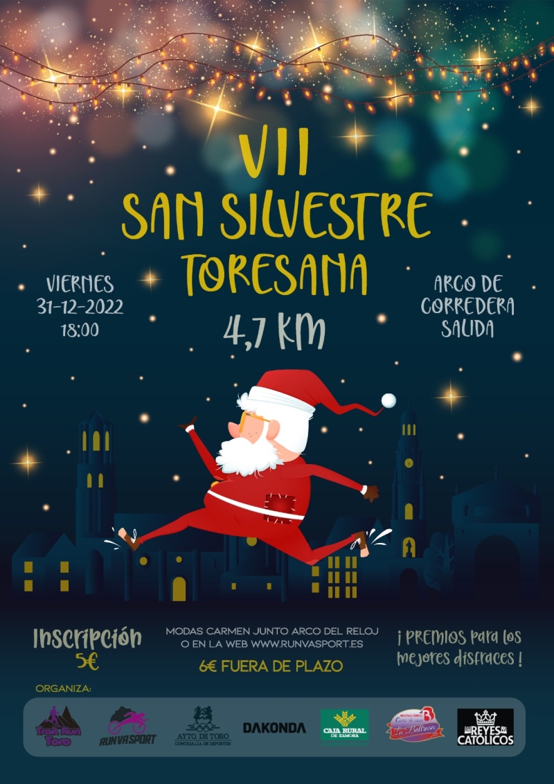VII SAN SILVESTRE TORESANA - Inscríbete