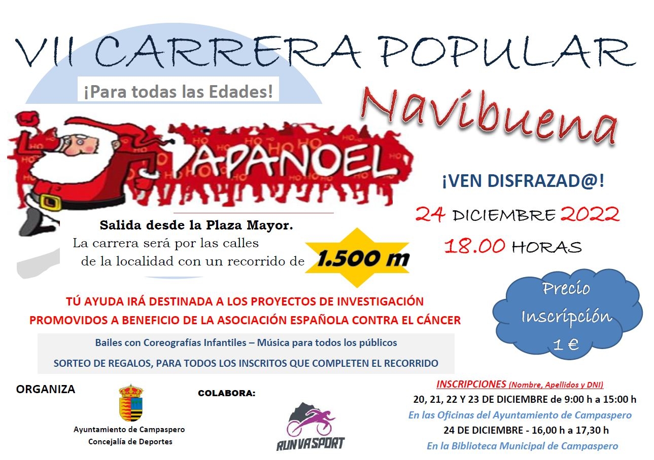 VII CARRERA POPULAR NAVIBUENA CAMPASPERO - Inscríbete