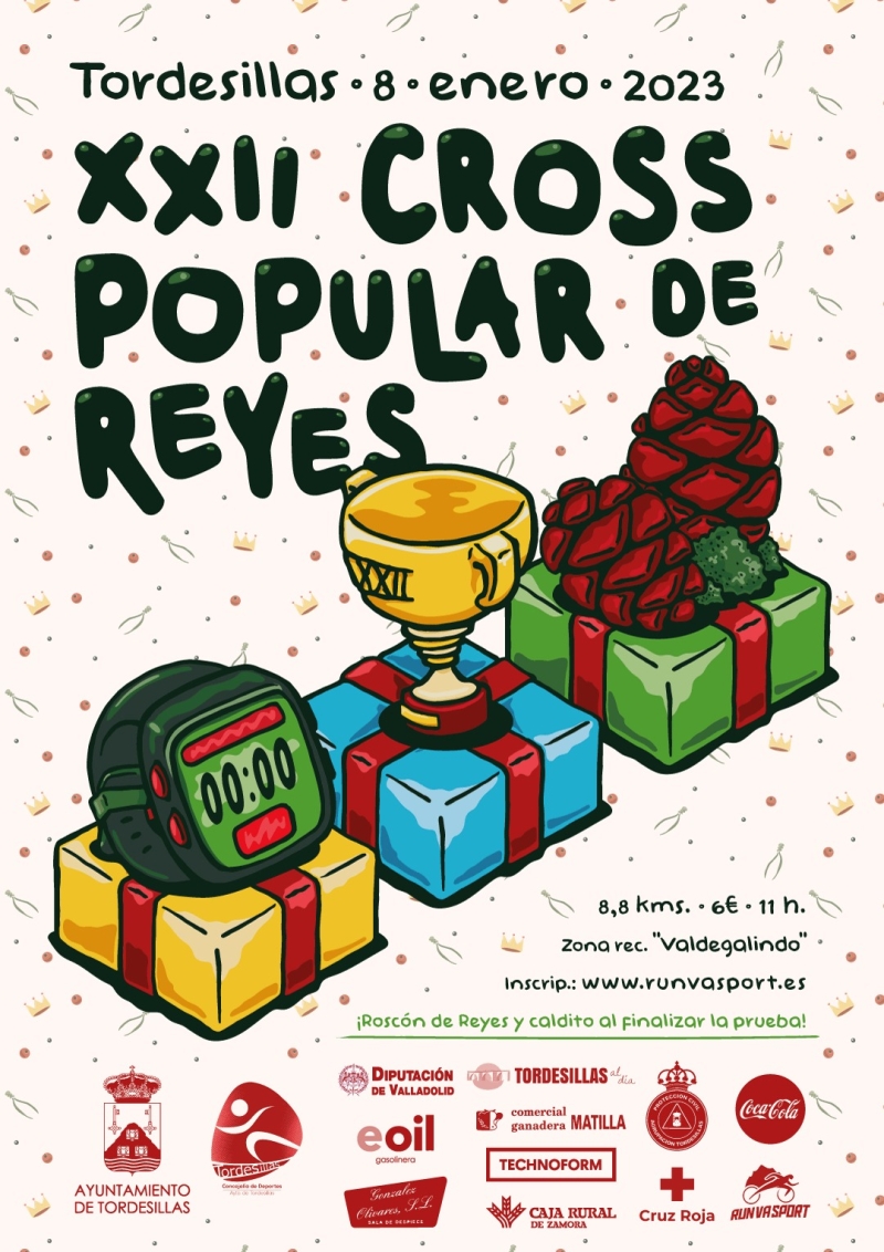 XXII CROSS POPULAR DE REYES DE TORDESILLAS - Inscríbete