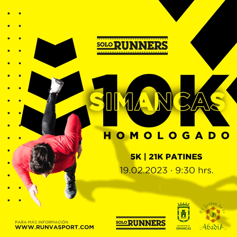 6ª EDICIÓN  10 Y 5 KM VILLA DE SIMANCAS - Inscríbete