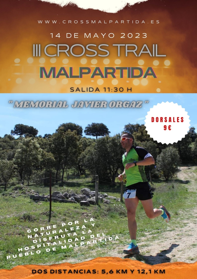 III CROSS POPULAR DE MALPARTIDA SALAMANCA - Inscríbete