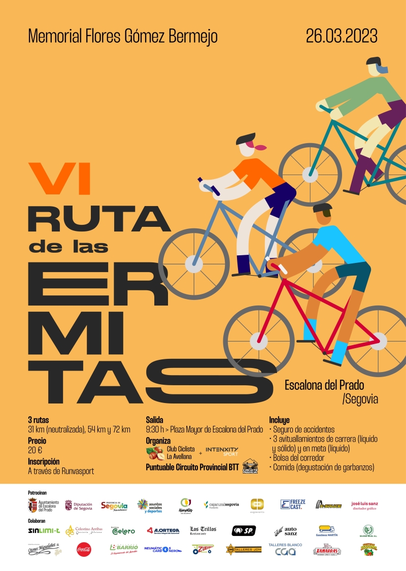 VI RUTA DE LAS ERMITAS-MEMORIAL FLORES GÓMEZ BERMEJO - Inscriu-te