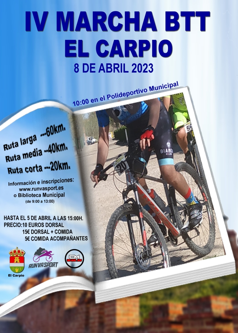 IV MARCHA BTT CARPIO - Inscríbete