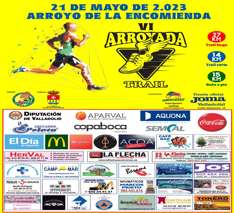 6ª EDICION ARROYADA TRAIL - Inscríbete