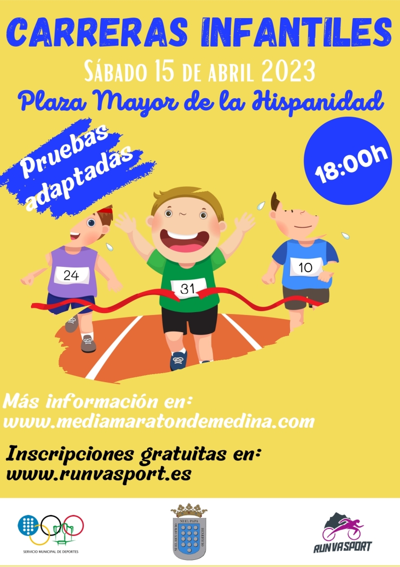MINI MARATON INFANTIL MEDINA DEL CAMPO - Inscríbete