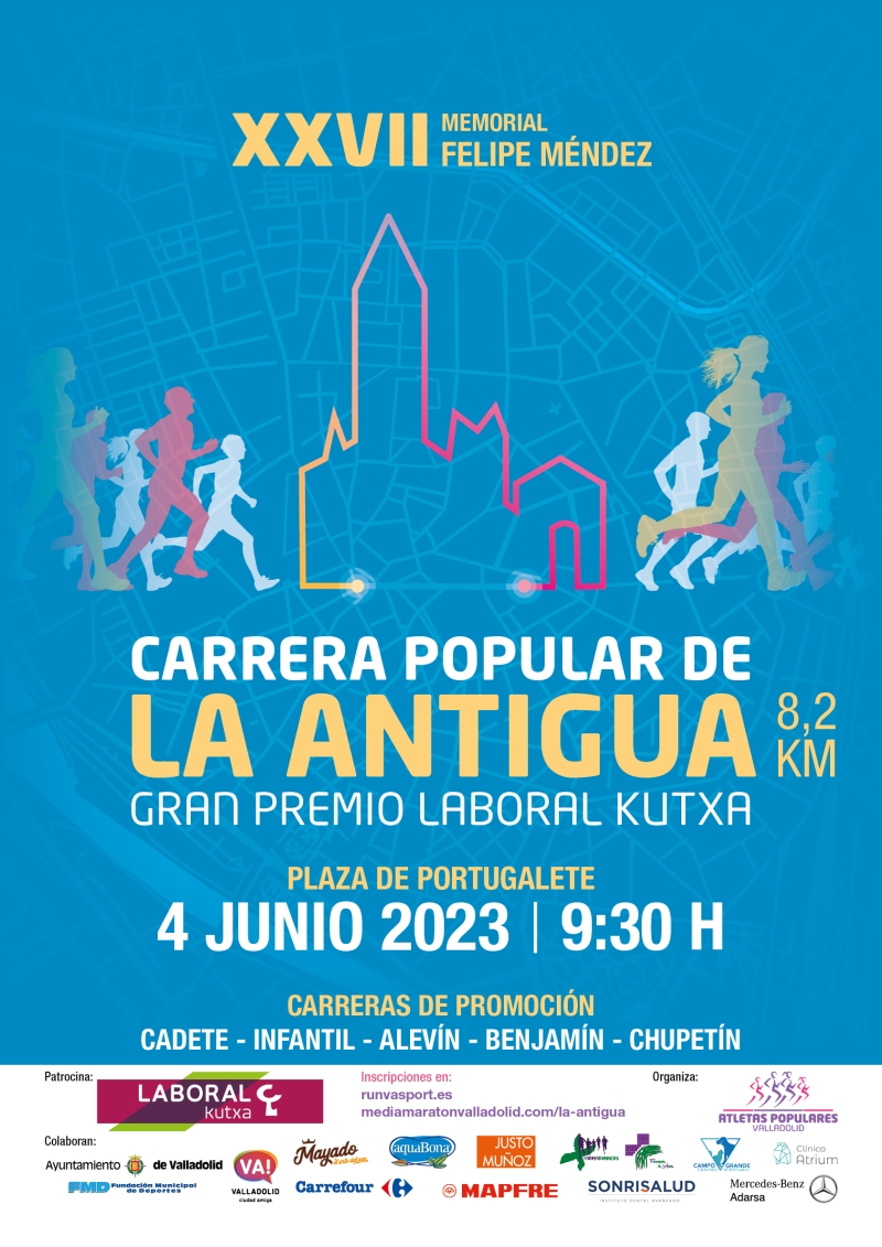 XXVII CARRERA POPULAR DE LA ANTIGUA - Register