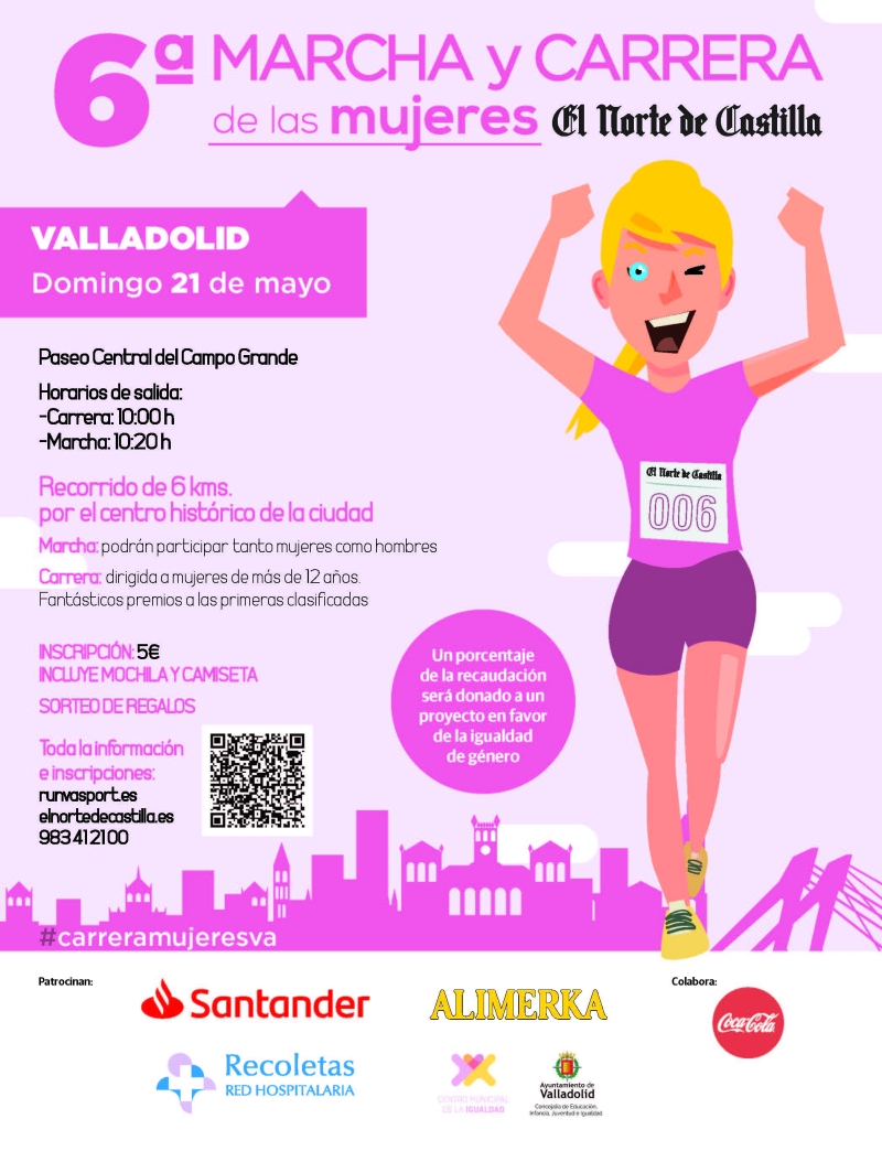 6ª MARCHA Y CARRERA DE LAS MUJERES EL NORTE DE CASTILLA - Inscriu-te
