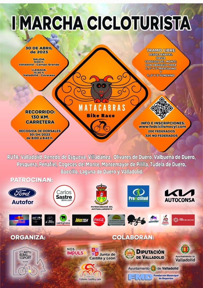 I MARCHA CICLOTURISTA - Inscriu-te