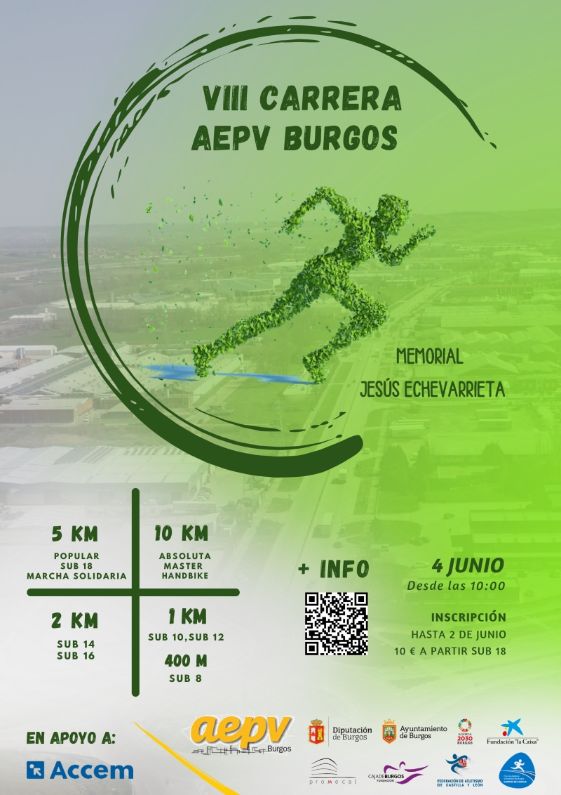 VIII CARRERA AEPV BURGOS MEMORIAL JESÚS ECHEVARRIETA - Inscreva-se