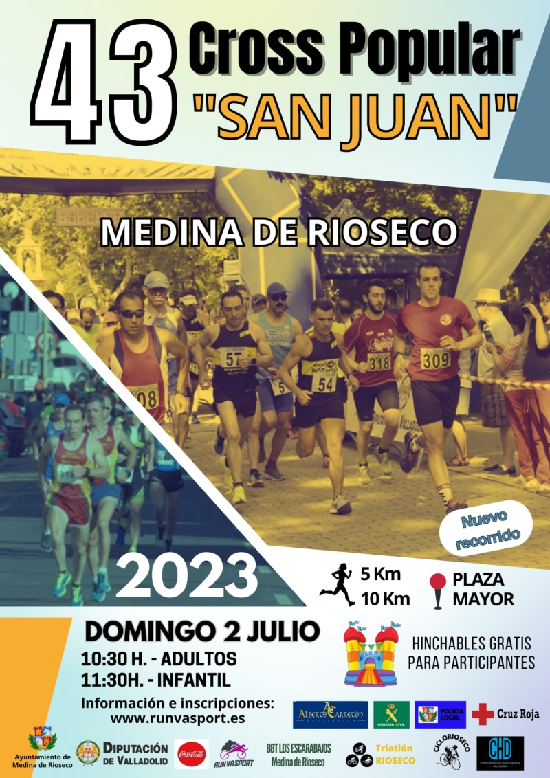 43ª CROSS DE SAN JUAN MEDINA DE RIOSECO - Inscríbete