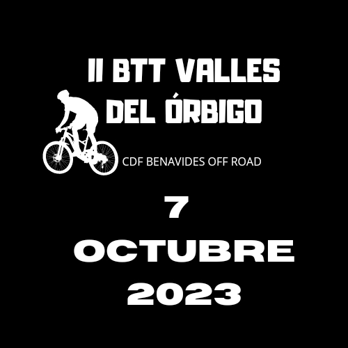 II BTT VALLES DE ÓRBIGO - Inscríbete