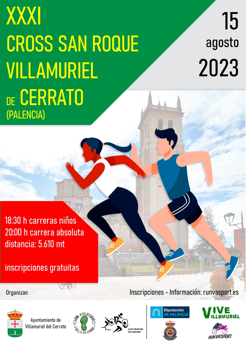 XXXI CROSS SAN ROQUE - VILLAMURIEL DE CERRATO - Inscreva-se